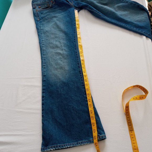 Lucky Brand Lil Maggie Dungarees flare jeans - Picture 9 of 11